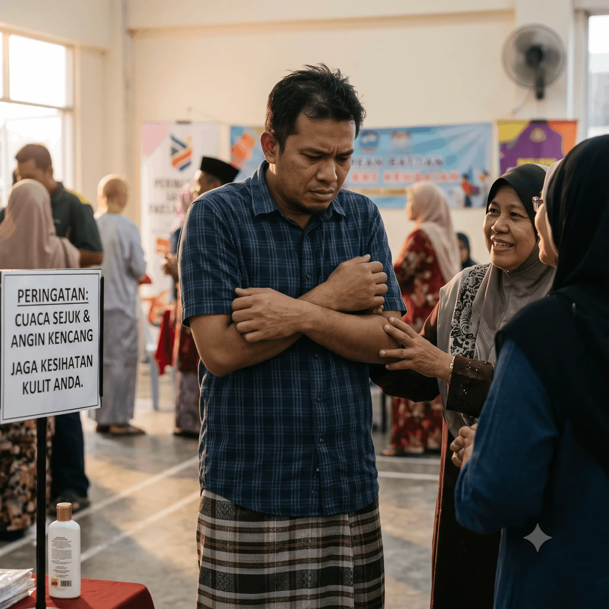 Kurang Yakin Depan Orang
