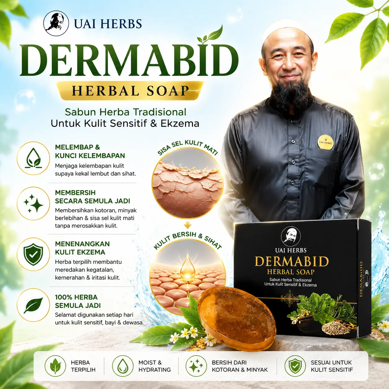 Pengenalan produk Dermabid Herbal Soap