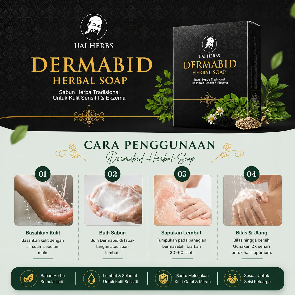 Cara Penggunaan Dermabid
