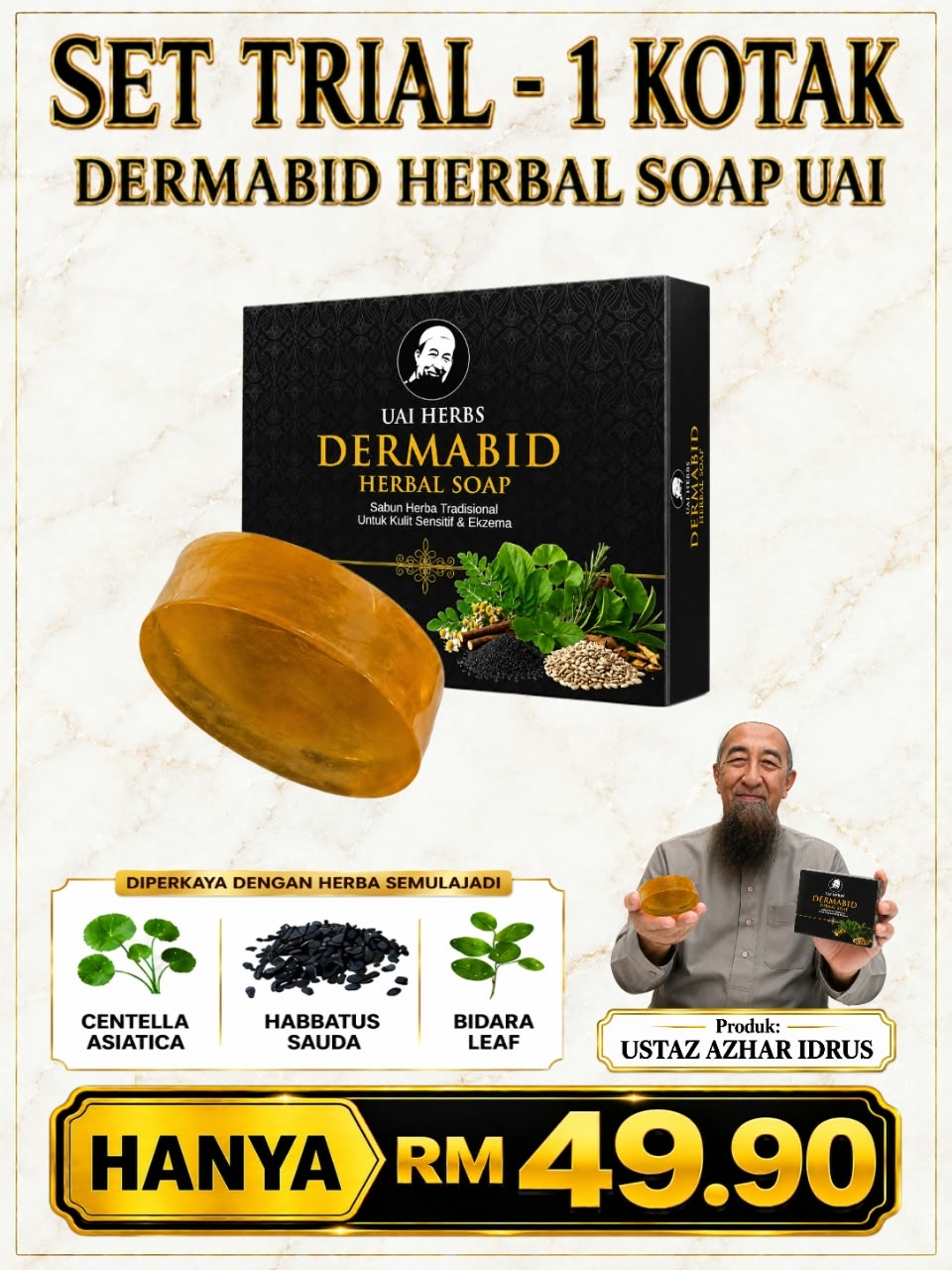 Pakej 1 Sabun Dermabid